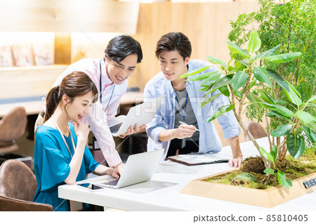 Team business office businessman engineer Team business office businessman engineer 85810405