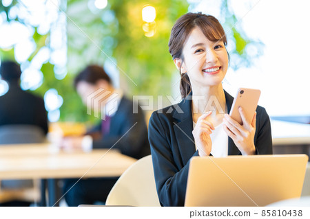 Business office female businessman 85810438