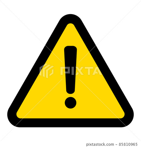 Attention icon Attention icon 85810965