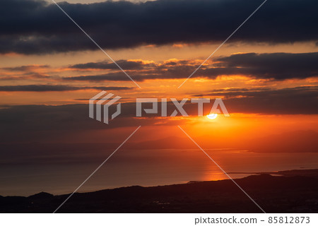 第一次日出攀登到北九州平尾台禦岳寺 85812873