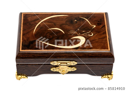 Natural Beige brown wooden jewelry box Natural Beige brown wooden jewelry box 85814910