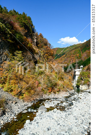 Gandatekyo美麗的秋天風景 85815317