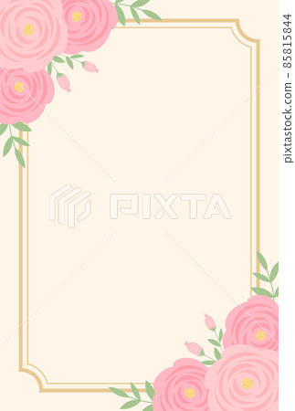 玫瑰花和框架背景圖 玫瑰花和框架背景圖 85815844