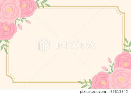 玫瑰花和框架背景圖 玫瑰花和框架背景圖 85815845