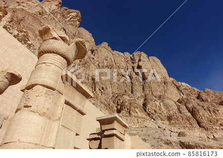 Hatshepsut Mortuary Temple and Iwayama Hatshepsut Mortuary Temple and Iwayama 85816173