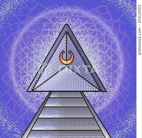 metaphorical picture of a door pyramid metaphorical picture of a door pyramid 85818403