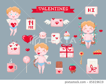 valentine, vector, gift 85819619