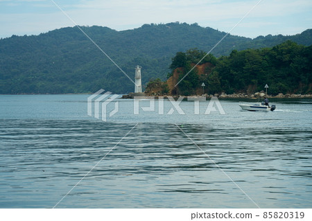 Maejima Castle Gana Lighthouse and Fishing Boat 1 Setouchi City, Okayama Prefecture Maejima Castle Gana Lighthouse and Fishing Boat 1 Setouchi City, Okayama Prefecture 85820319