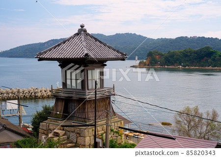 岡山縣瀨戶內市瀨戶內海和前島牛戶史蹟燈籠館 85820343