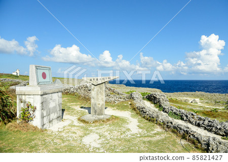 A beautiful view of Takanazaki, Hateruma Island 85821427