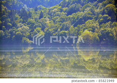鏡面美麗的桂澤湖 鏡面美麗的桂澤湖 85821949