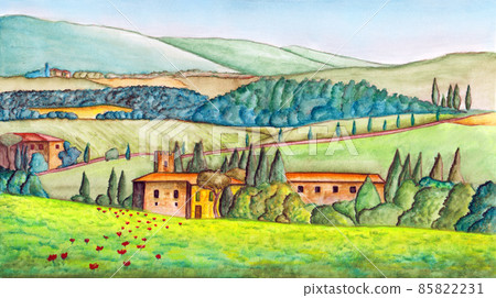 Country landscape Country landscape 85822231