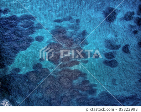 海岸 海底 礁岩 場景 85822998
