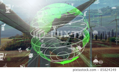 Environmental conservation technology and approaching global sustainable ESG 85824149