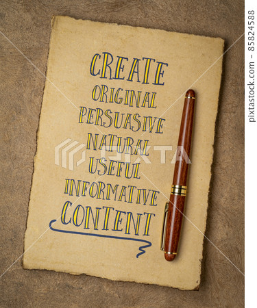 create original, persuasive, useful, informative content create original, persuasive, useful, informative content 85824588