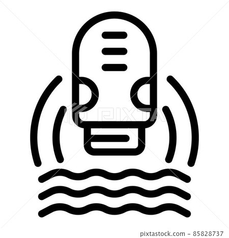 Electroepilator icon, outline style Electroepilator icon, outline style 85828737