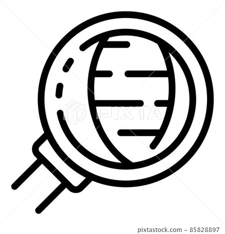 Genetic research icon, outline style Genetic research icon, outline style 85828897