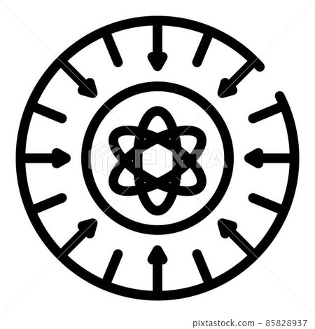 Bioengineering icon, outline style 85828937