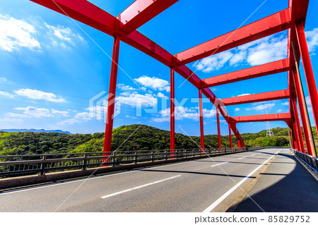 Manzeki Bridge [Tsushima City, Nagasaki Prefecture] 85829752