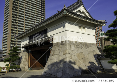愛知縣岡崎市岡崎城大手門 85830369