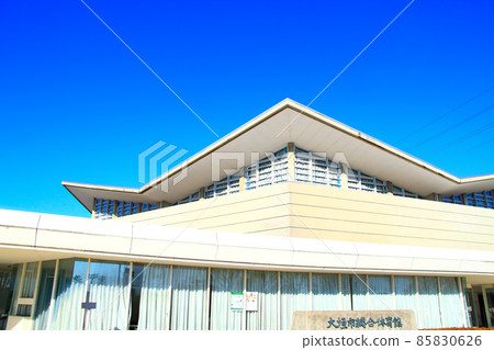 大垣市和大垣市綜合體育館的風景 大垣市和大垣市綜合體育館的風景 85830626