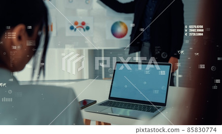 Business dashboard for financial data analysis envisional graphic Business dashboard for financial data analysis envisional graphic 85830774
