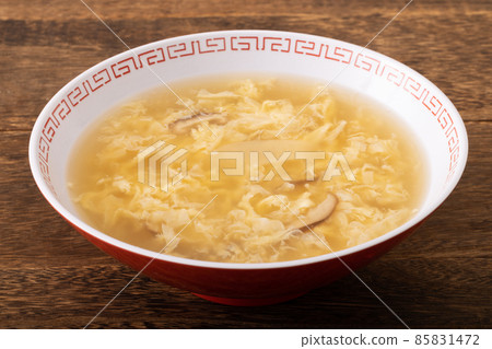 Chinese soup with shark fin Chinese soup with shark fin 85831472