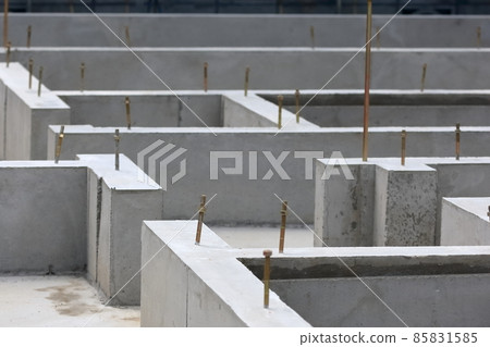 新房子的基本建設的形象 85831585