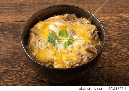 Beef and rice bowl 85832314