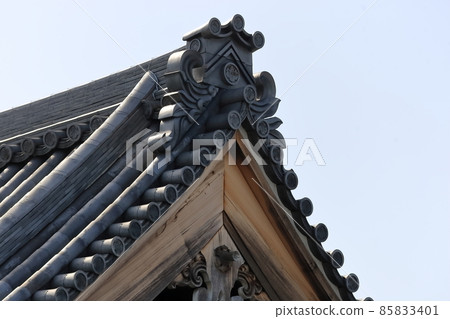 Temple roof (Enzoin, Edogawa-ku) Temple roof (Enzoin, Edogawa-ku) 85833401