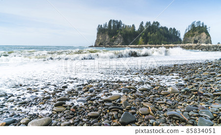 Second beach at mt. Olympic national park,Washington,usa. Second beach at mt. Olympic national park,Washington,usa. 85834051