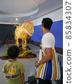 Bowing dinosaur 85834307