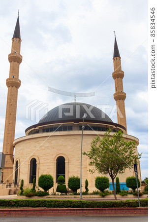 Kemer Cami mosque in the center of Kemer, Antalya province in Turkey Kemer Cami mosque in the center of Kemer, Antalya province in Turkey 85834546