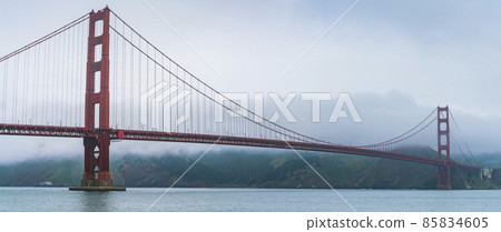The Golden Gate bridge in the morning, San Francisco, California. 85834605