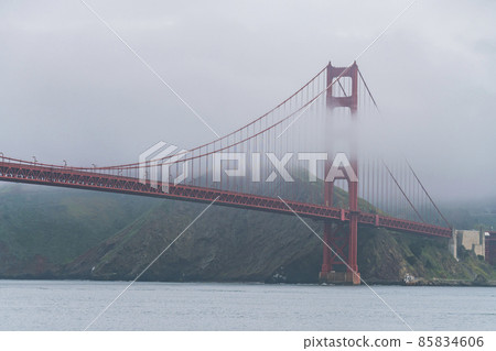 The Golden Gate bridge in the morning, San Francisco, California. 85834606