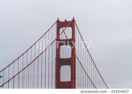 Golden gate at morning,San Francisco,California,usa... 85834607