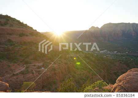 Arizona Sedona Airport Mesa Sunrise Landscape 85836184
