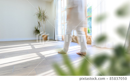 Morning light female lifestyle 85837050