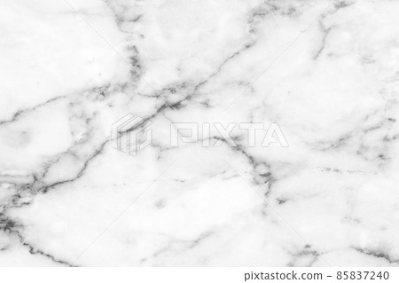 White marble texture background pattern with high resolution. 85837240