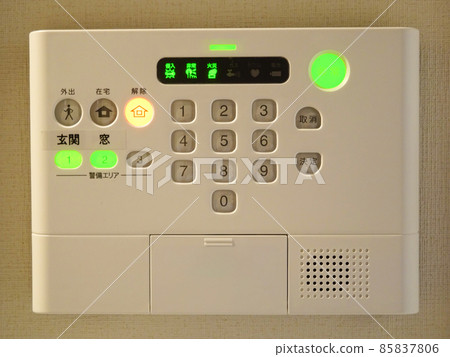 Home security panel Home security panel 85837806