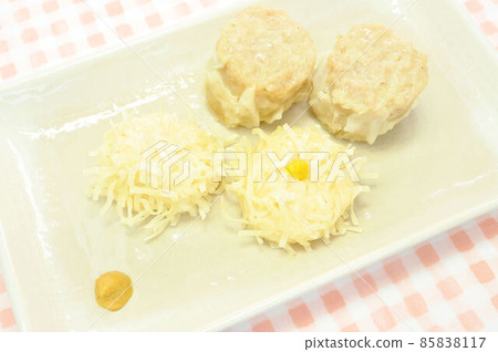 Squid dumplings and meat dumplings 85838117