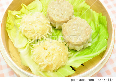 Squid dumplings and meat dumplings 85838118