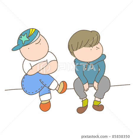 打架的男孩 打架的男孩 85838350