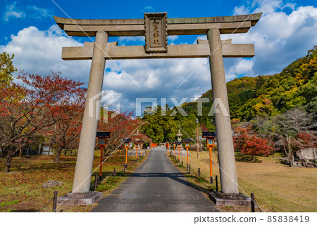 供奉和之清麻呂的秋日神社 85838419