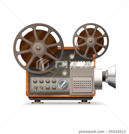 Film Projector Realistic Film Projector Realistic 85838521