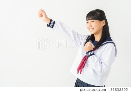 Junior high school, high school, female, study, examination, education, learning Junior high school, high school, female, study, examination, education, learning 85838805