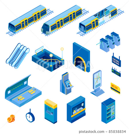 Isometric Underground Set 85838834