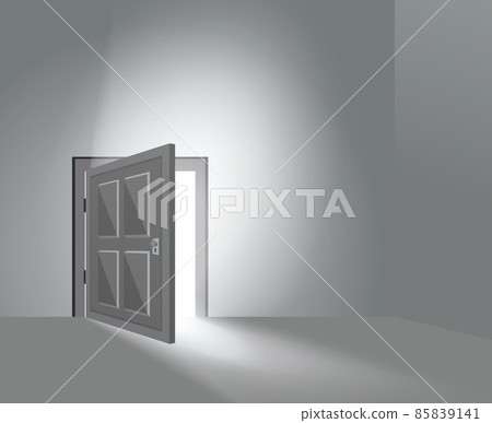 Room Door Open Room Door Open 85839141