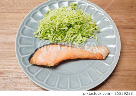 早餐吃甜鹹三文魚 早餐吃甜鹹三文魚 85839288