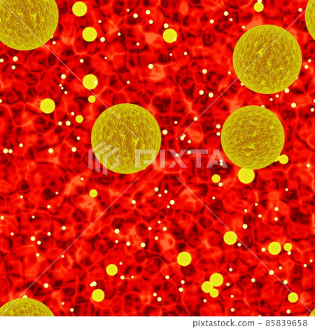 Viruses infect the human body, blood vessel virus Viruses infect the human body, blood vessel virus 85839658